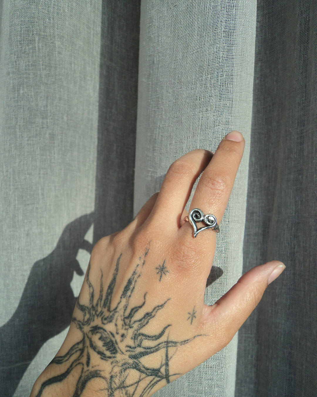 Fern Heart Ring